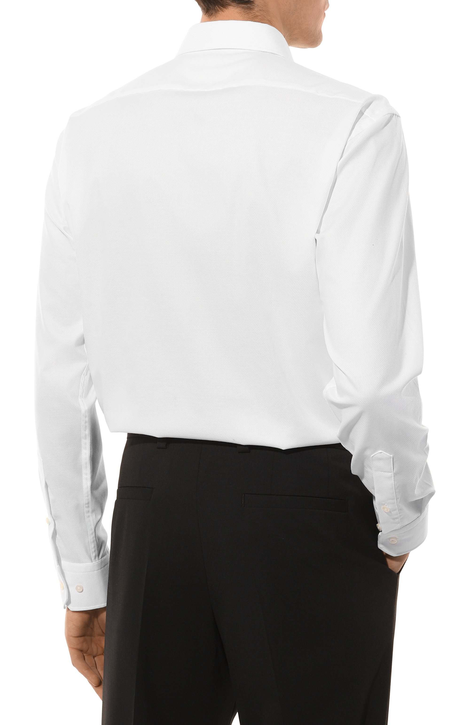 Хлопковая сорочка BOSS, арт. 50489830, фото 4