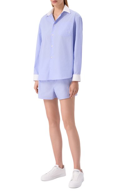 Женская хлопковая рубашка SPORTY AND RICH, арт. SI01966302ST08