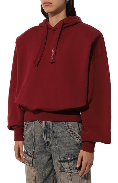 Хлопковое худи HALFBOY, арт. HFW241WFH0065, фото 3