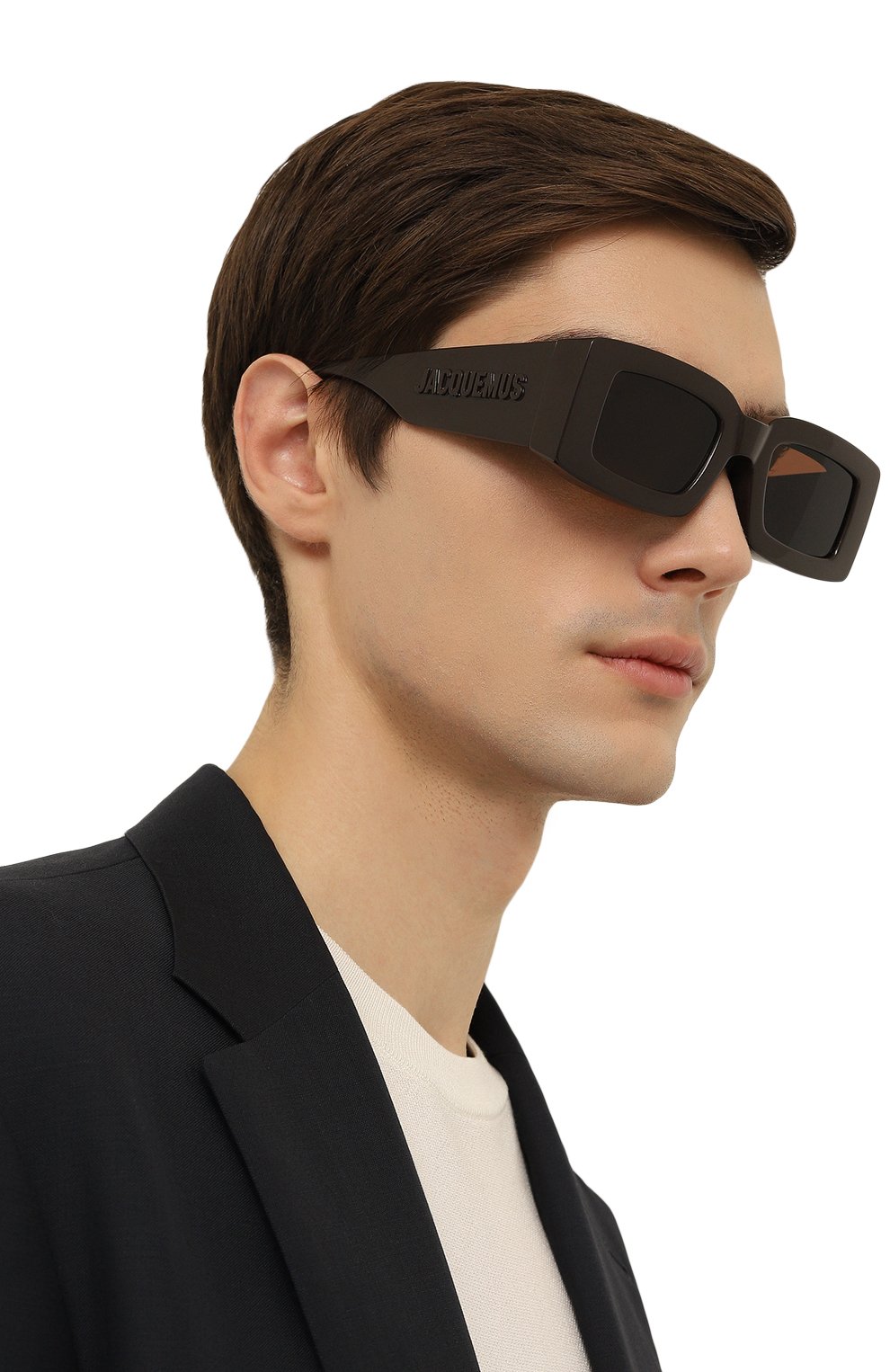 Солнцезащитные очки JACQUEMUS, арт. LES LUNETTES TUPI MULTI BR0WN, фото 2