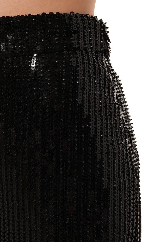 Брюки с отделкой пайетками The New Arrivals Ilkyaz Ozel C0LETTE PANTS Чёрный  C0LETTE PANTS Фото 5