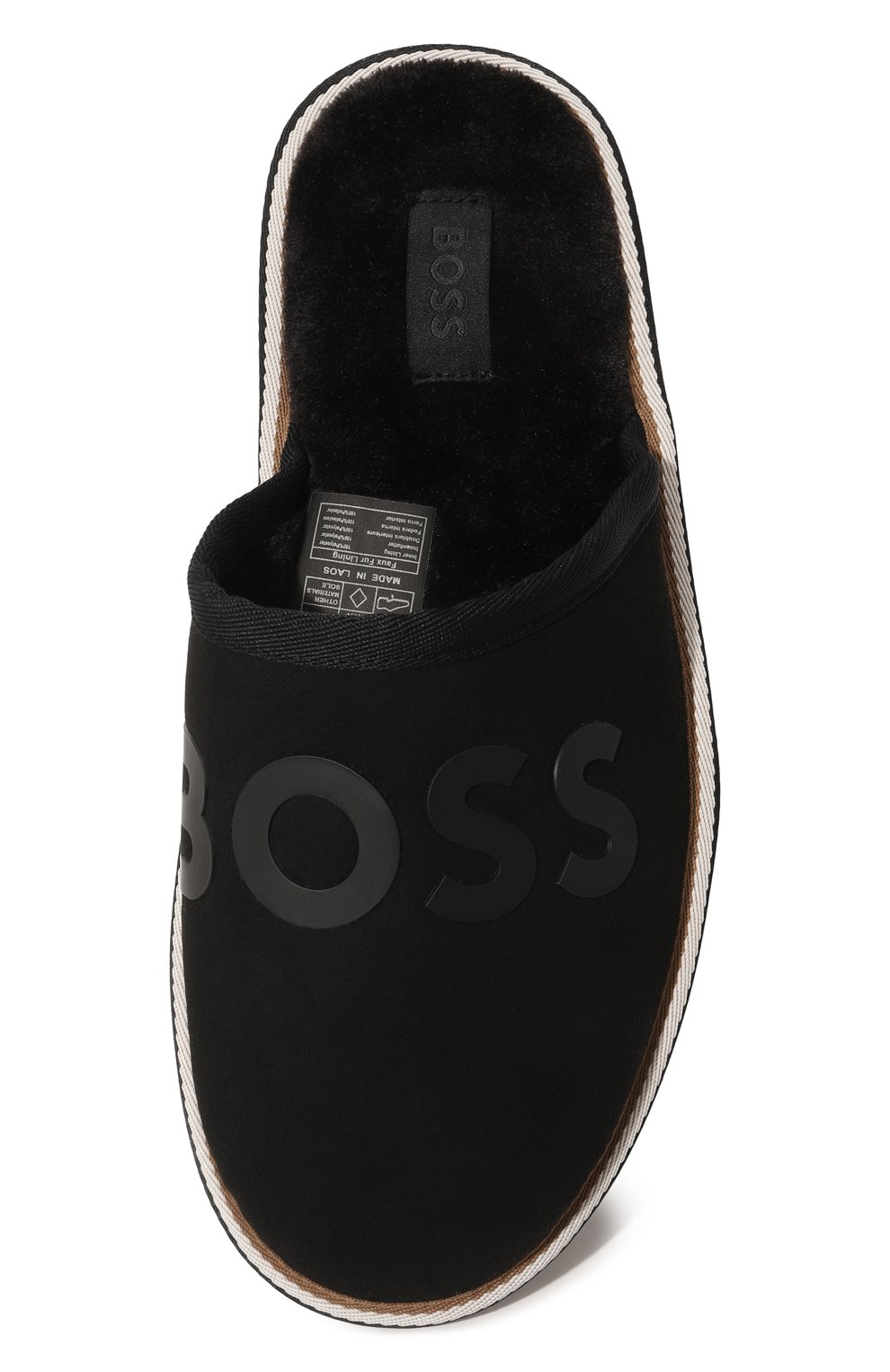 Текстильные домашние туфли BOSS, арт. 50487739, фото 6