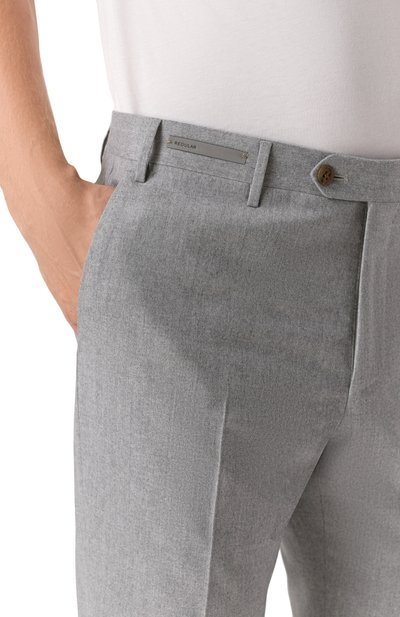 Шерстяные брюки CORNELIANI, арт. 265B01-2618111, фото 5