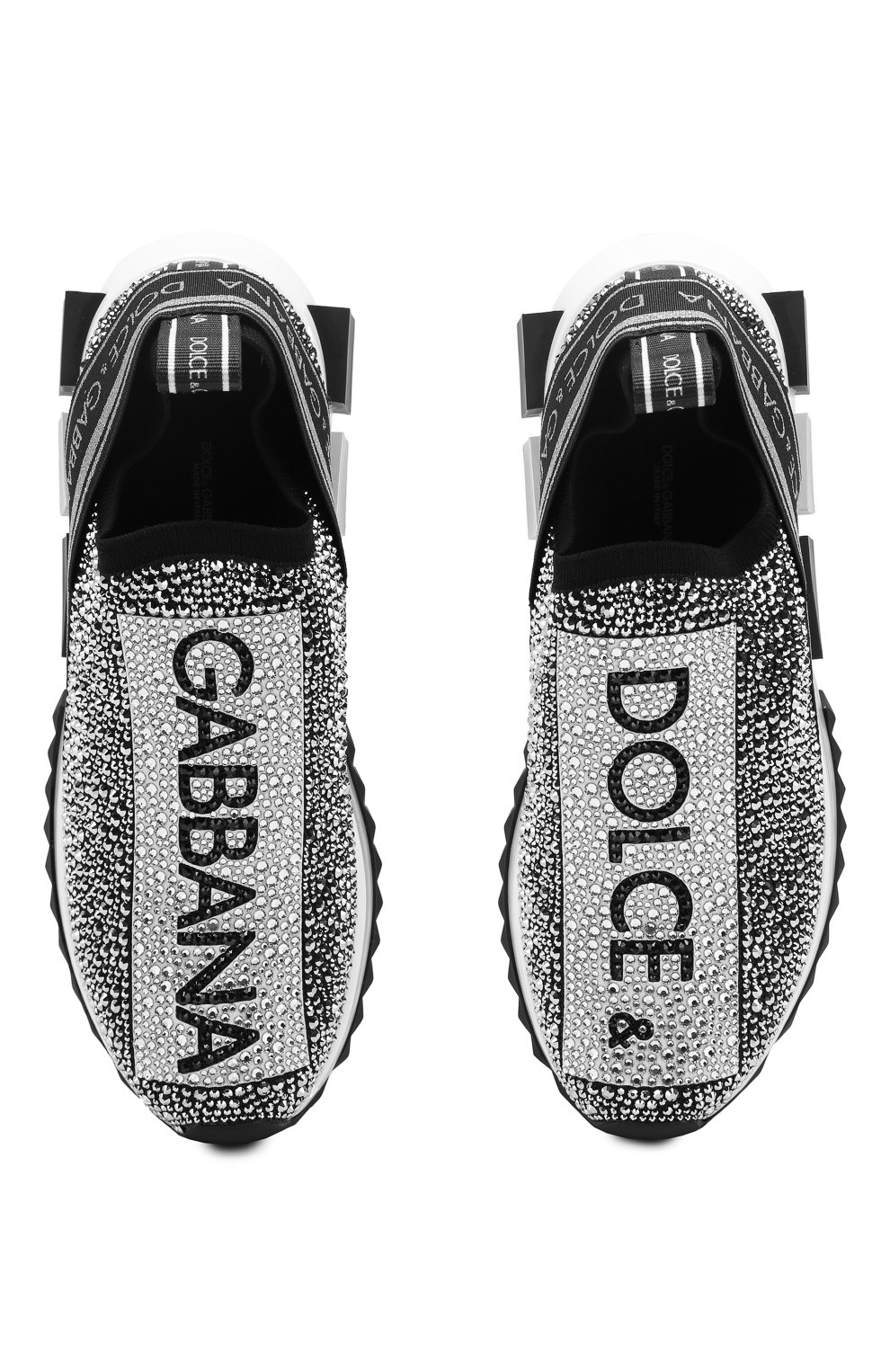 Текстильные кроссовки sorrento DOLCE & GABBANA, арт. CK1644/AZ293, фото 5