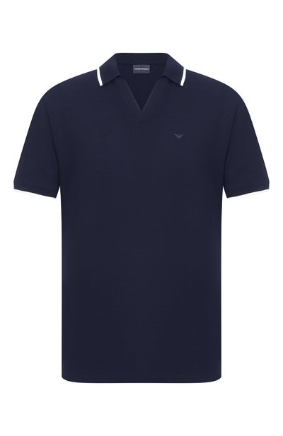 Мужское хлопковое поло EMPORIO ARMANI, арт. EM005852/AF12955