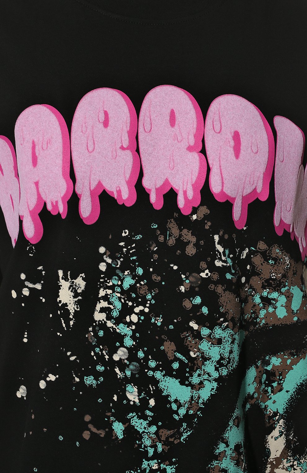 Хлопковая футболка BARROW черного цвета по цене 18050 руб., арт. 032501/W, фото 5 Хлопковая футболка BARROW, арт. 032501/W, фото 5