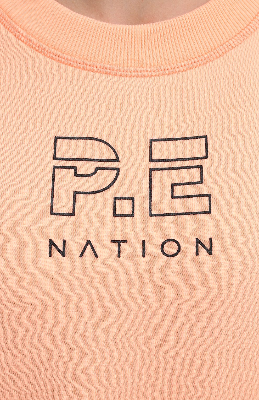 Свитшот P.E. NATION бежевого цвета по цене 16600 руб., арт. 20PE2F133, фото 5 Свитшот P.E. NATION, арт. 20PE2F133, фото 5