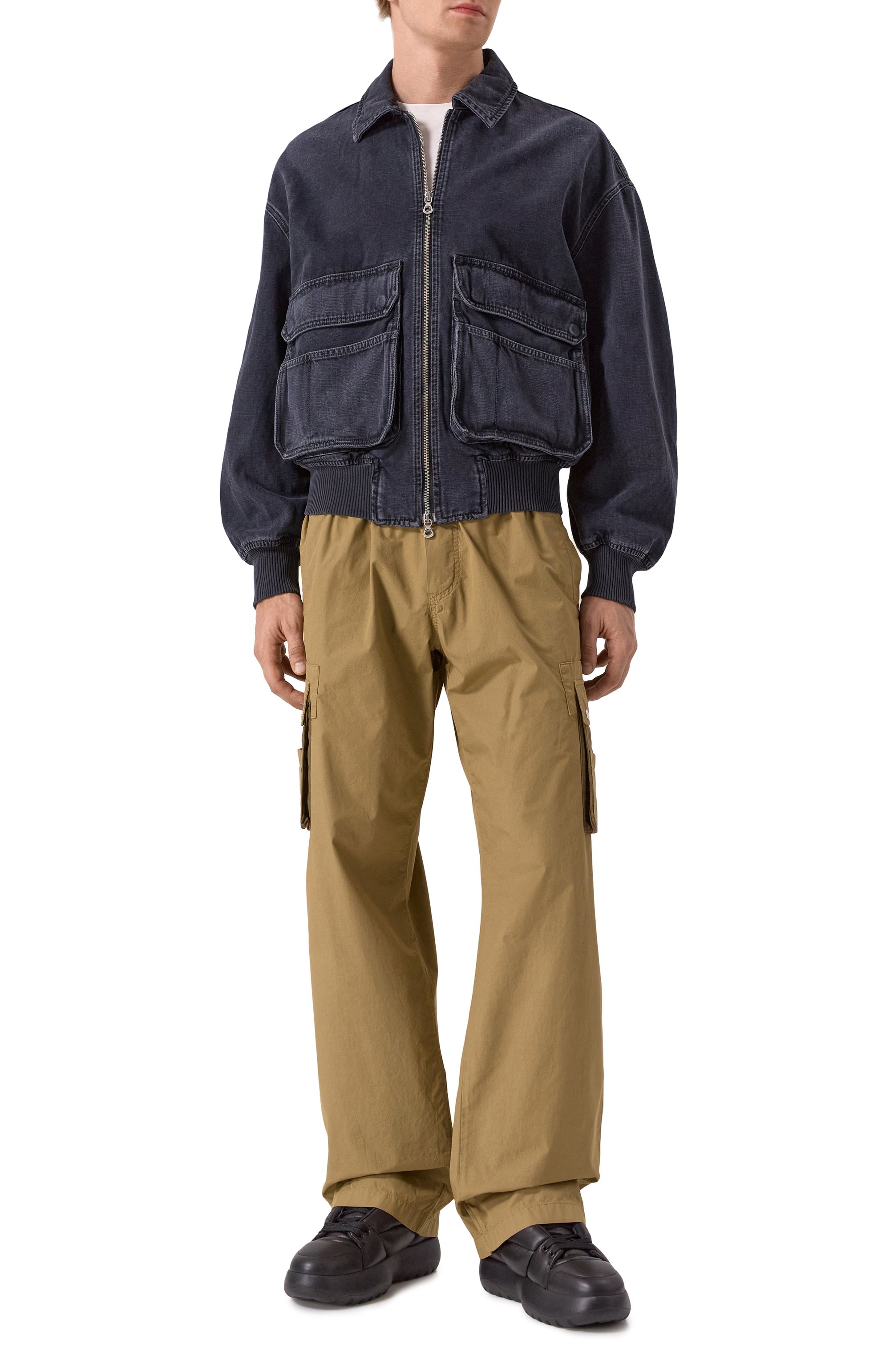 Хлопковые брюки-карго ICEBERG, арт. B050/0032, фото 2