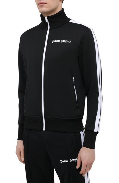 Толстовка PALM ANGELS черного цвета по цене 43900 руб., арт. PMBD001R21FAB0011001, фото 3 Толстовка PALM ANGELS, арт. PMBD001R21FAB0011001, фото 3