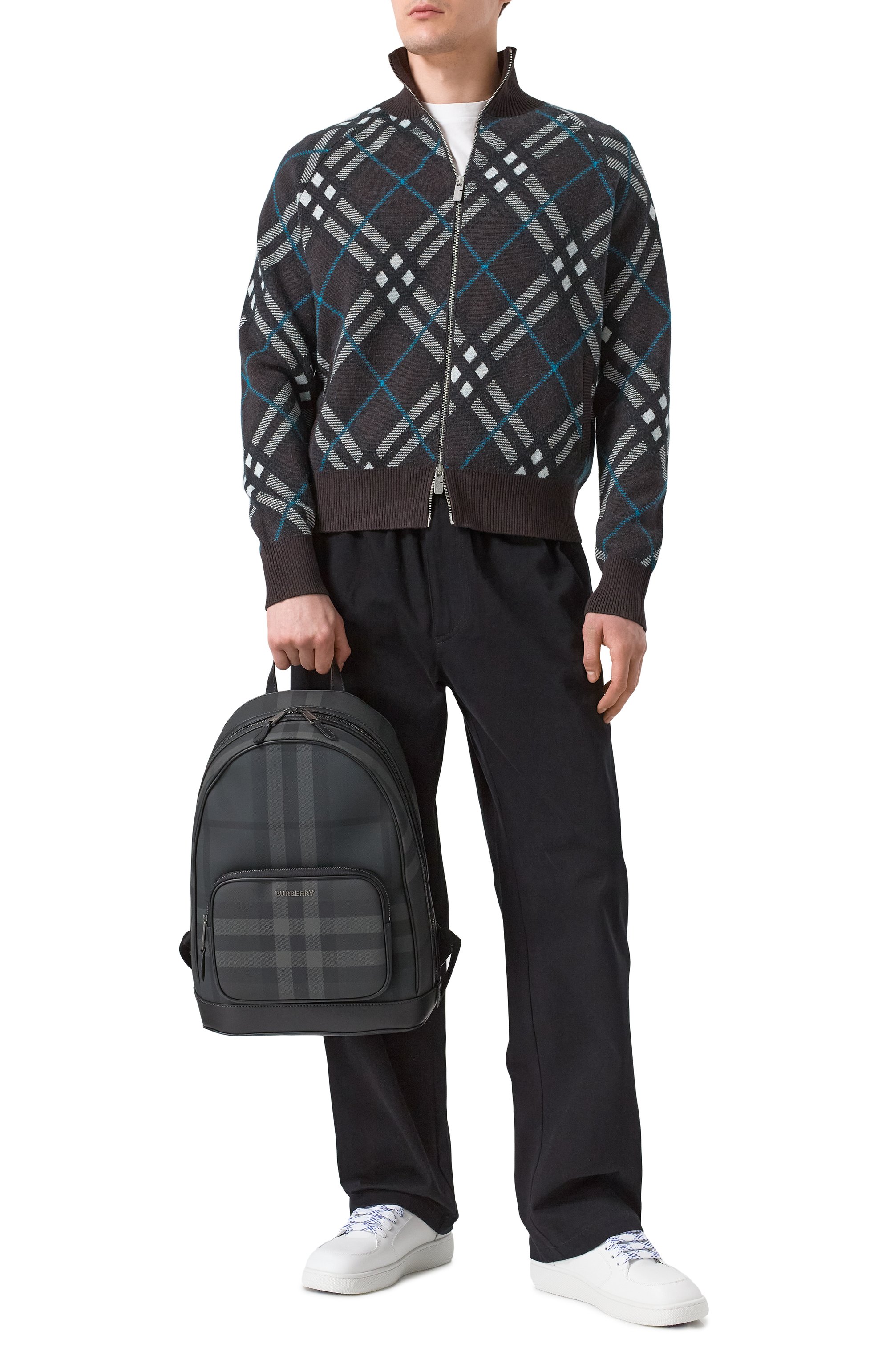 Рюкзак rocco BURBERRY темно-серого цвета по цене 263000 руб., арт. 8065630, фото 7 Рюкзак rocco BURBERRY, арт. 8065630, фото 7