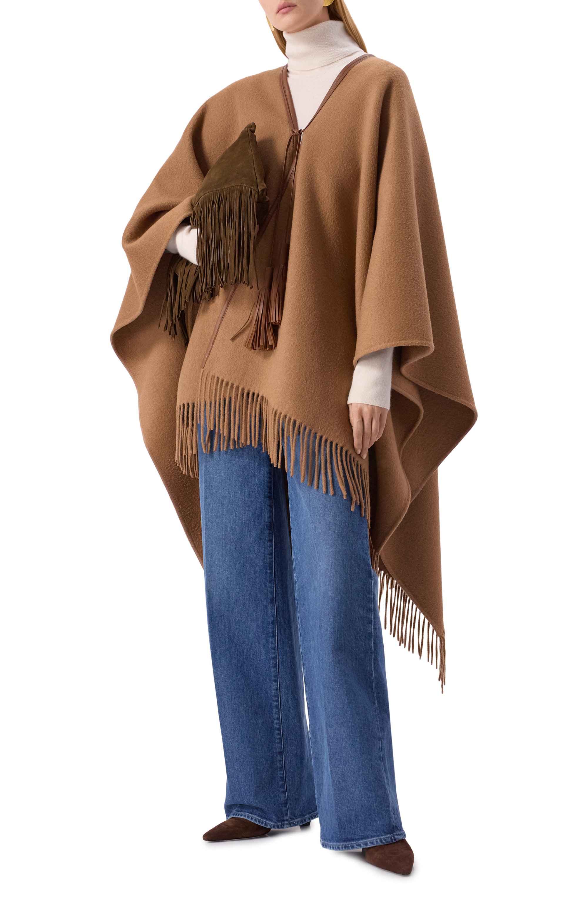 Кашемировое пончо EDOMO, арт. C010001FW2324, фото 2