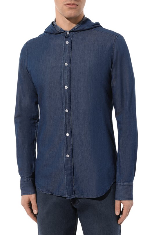 Джинсовая рубашка MVST ILS903F/DENIM8 Синий  ILS903F/DENIM8 Фото 3