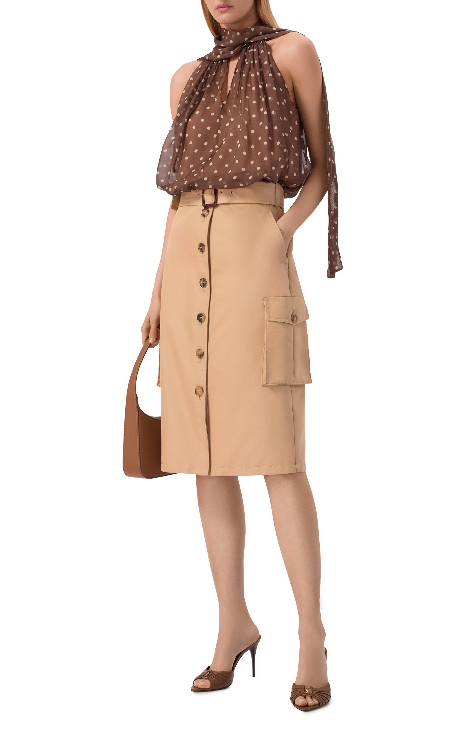 Шелковый топ ELIE SAAB, арт. T0316/CH010, фото 2