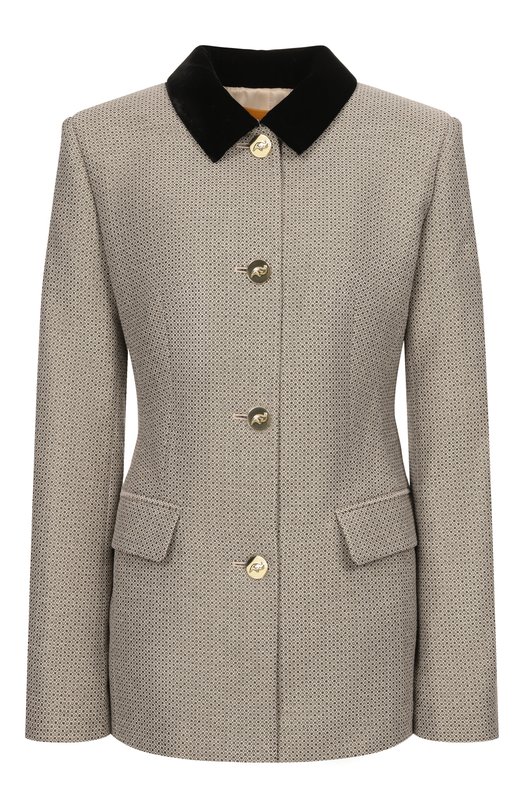 Жакет Хохлома х Алена Ахмадуллина WTJ1332 Серый WTJ1332