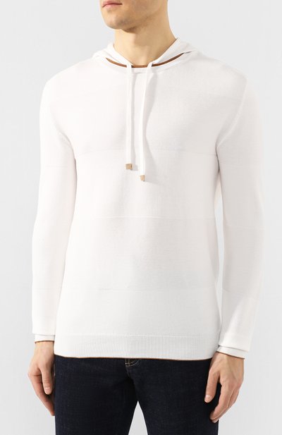 Хлопковое худи ELEVENTY PLATINUM, арт. A76MAGA63 MAG0A061, фото 3