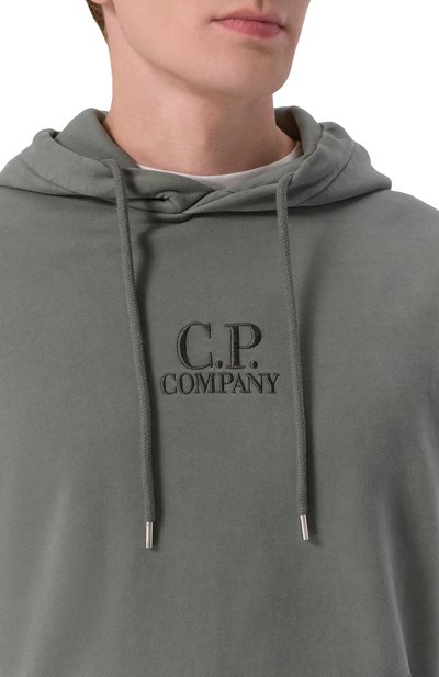 Хлопковое худи C.P. COMPANY, арт. 21CMSS719B/006372R, фото 5