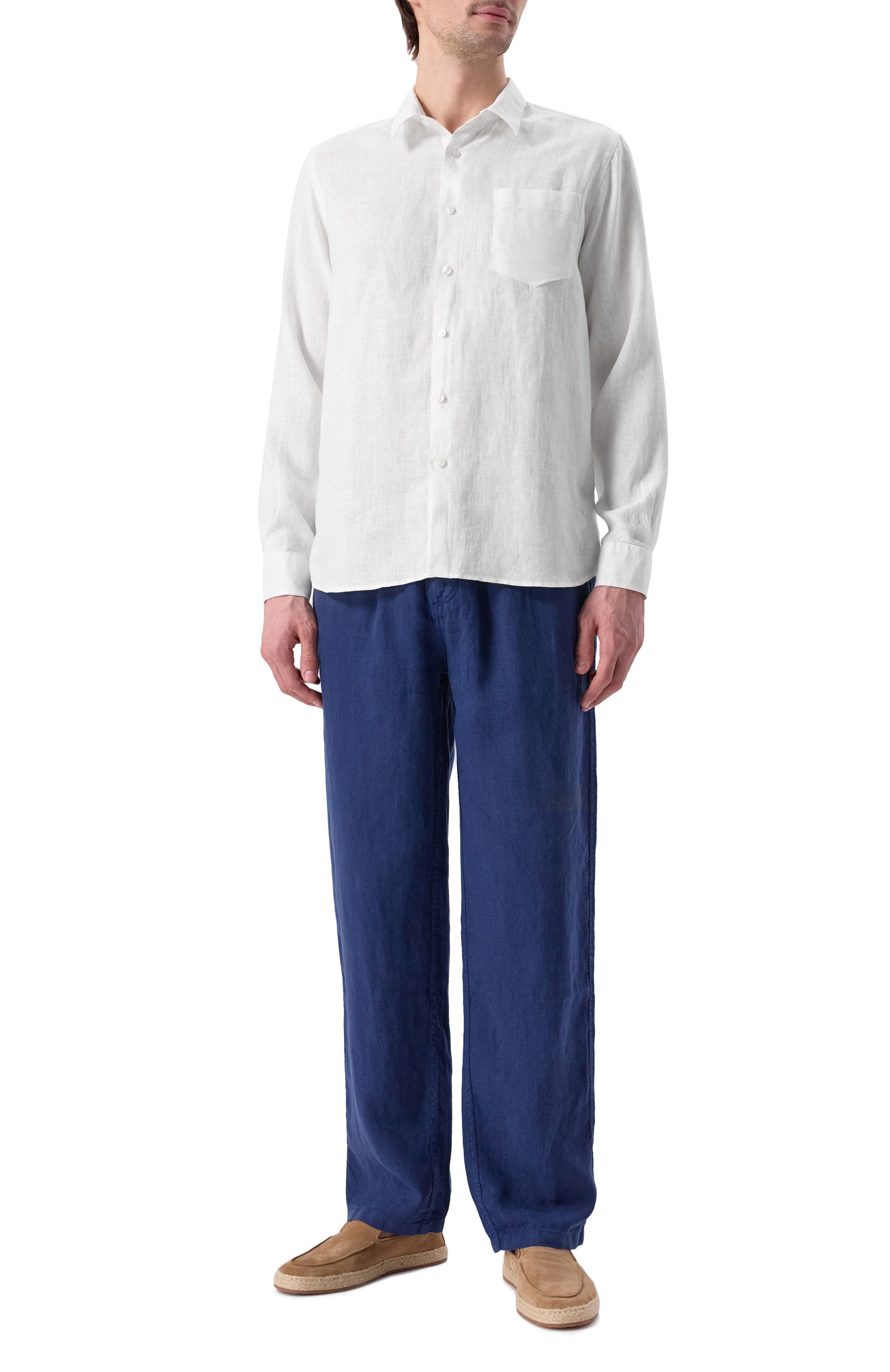 Льняная рубашка VILEBREQUIN, арт. CAR0UBIS/U3U00, фото 2