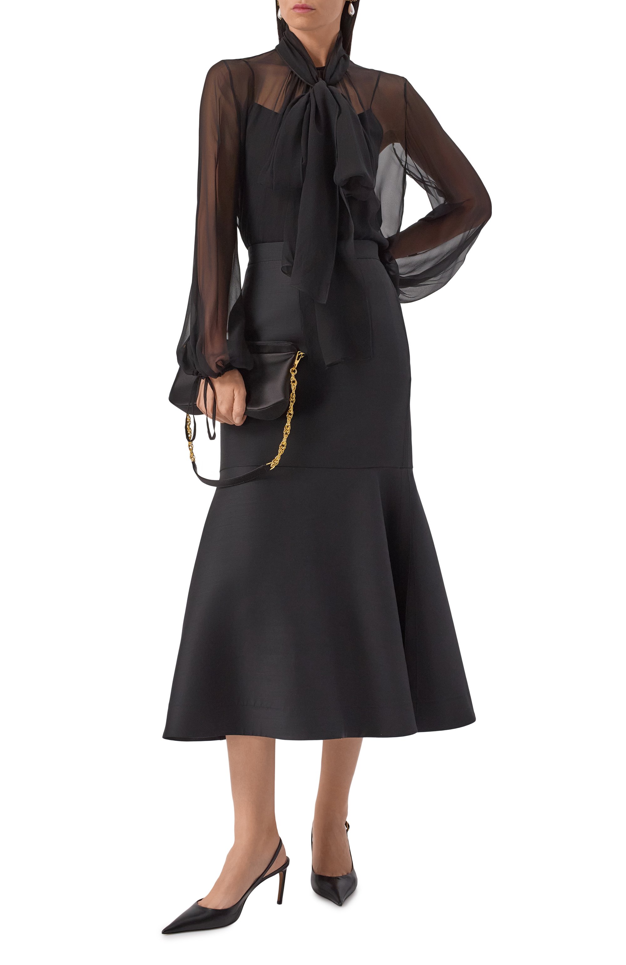 Юбка из шерсти и шелка MVST, арт. 25E/X2P/0/C081/3053, фото 2