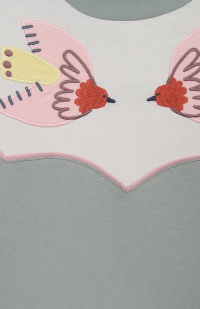 Хлопковая футболка STELLA MCCARTNEY, арт. TX8C91, фото 3