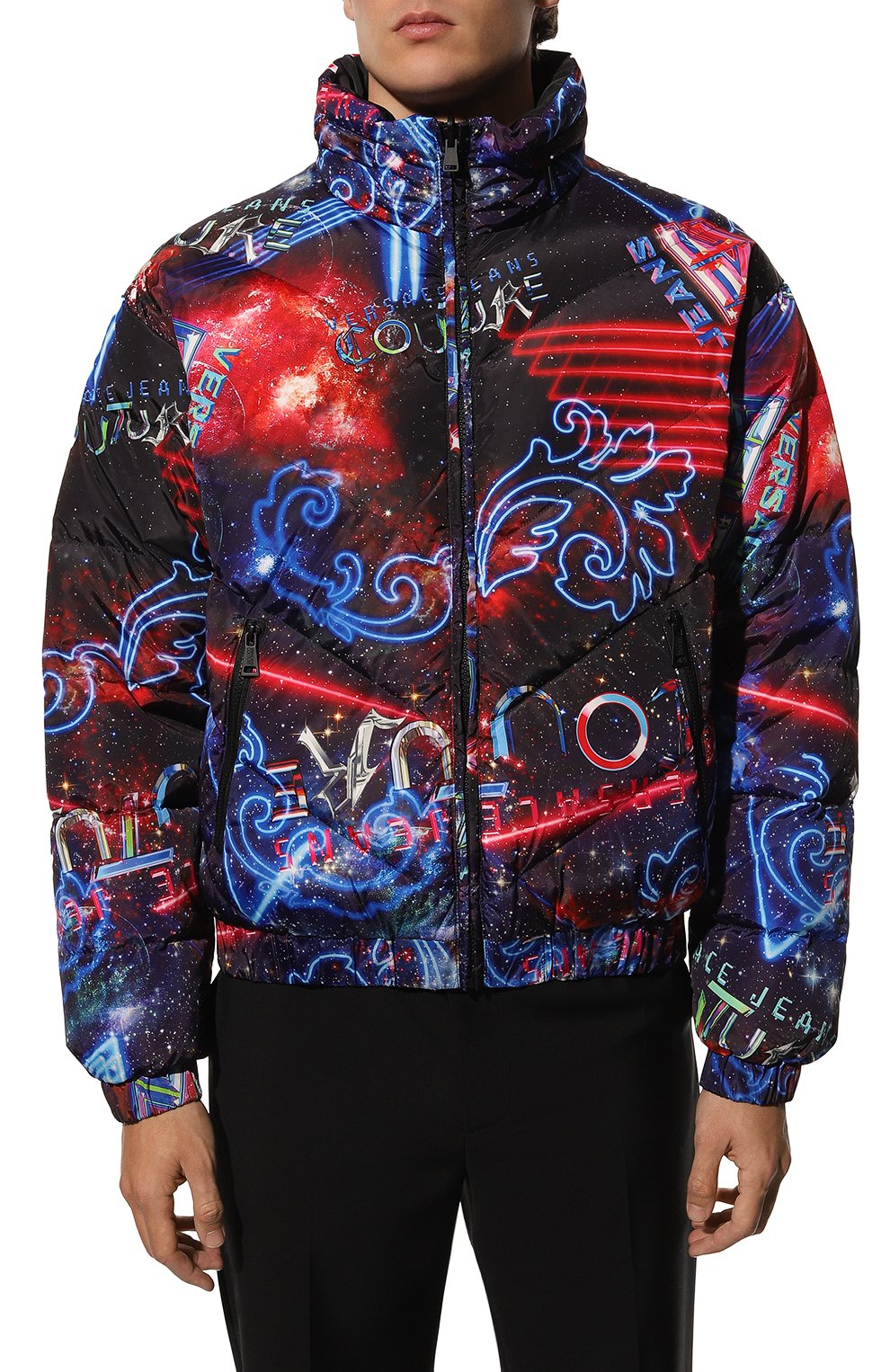 Двусторонний пуховик VERSACE JEANS COUTURE, арт. 73GAU4D2-73UP404 GALAXY REVERS 50D/CQS38, фото 3