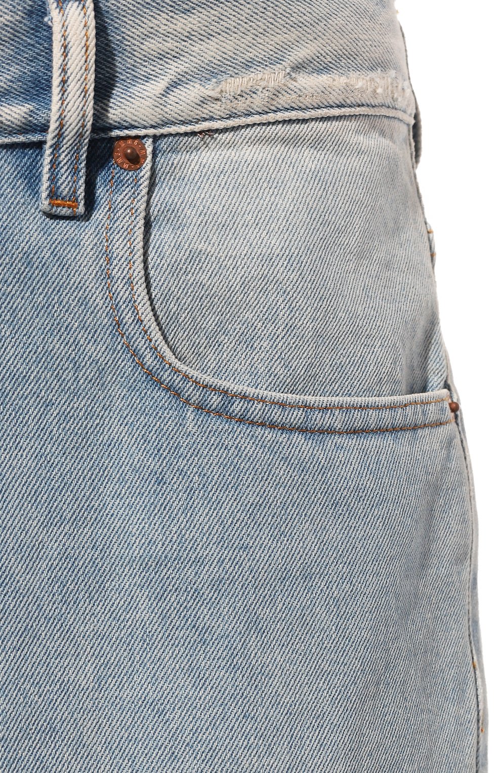 Джинсы MM6 голубого цвета по цене 56750 руб., арт. SH2LA0011/S30589, фото 5 Джинсы MM6, арт. SH2LA0011/S30589, фото 5