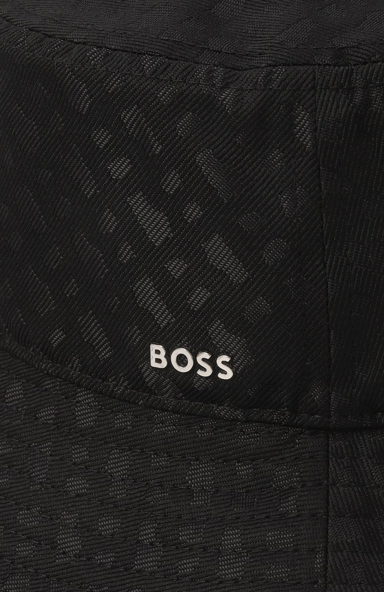Женская панама BOSS черного цвета, арт. 50533383 | Фото 4 (Материал: Синтетический материал, Текстиль; Нос: Не проставлено)