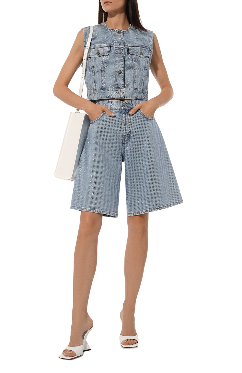 Джинсовый жилет HAIKURE, арт. HEW09104DF095L0845, фото 2