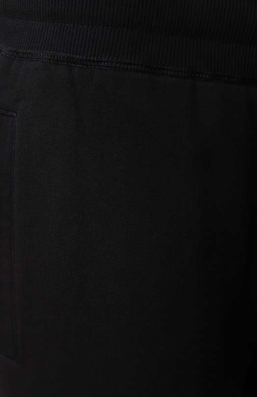 Хлопковые брюки Dolce & Gabbana GZ12AT/GG938 Чёрный  GZ12AT/GG938 Фото 5