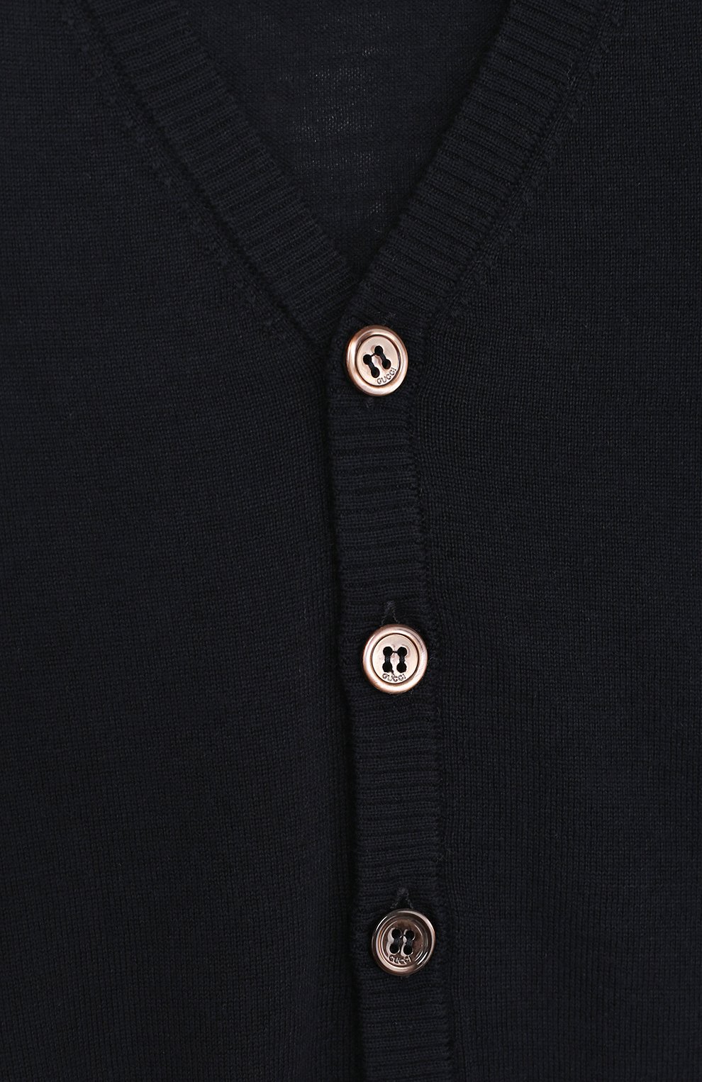 Шерстяной кардиган с контрастными манжетами GUCCI, арт. 418775/X2184/X1284, фото 3