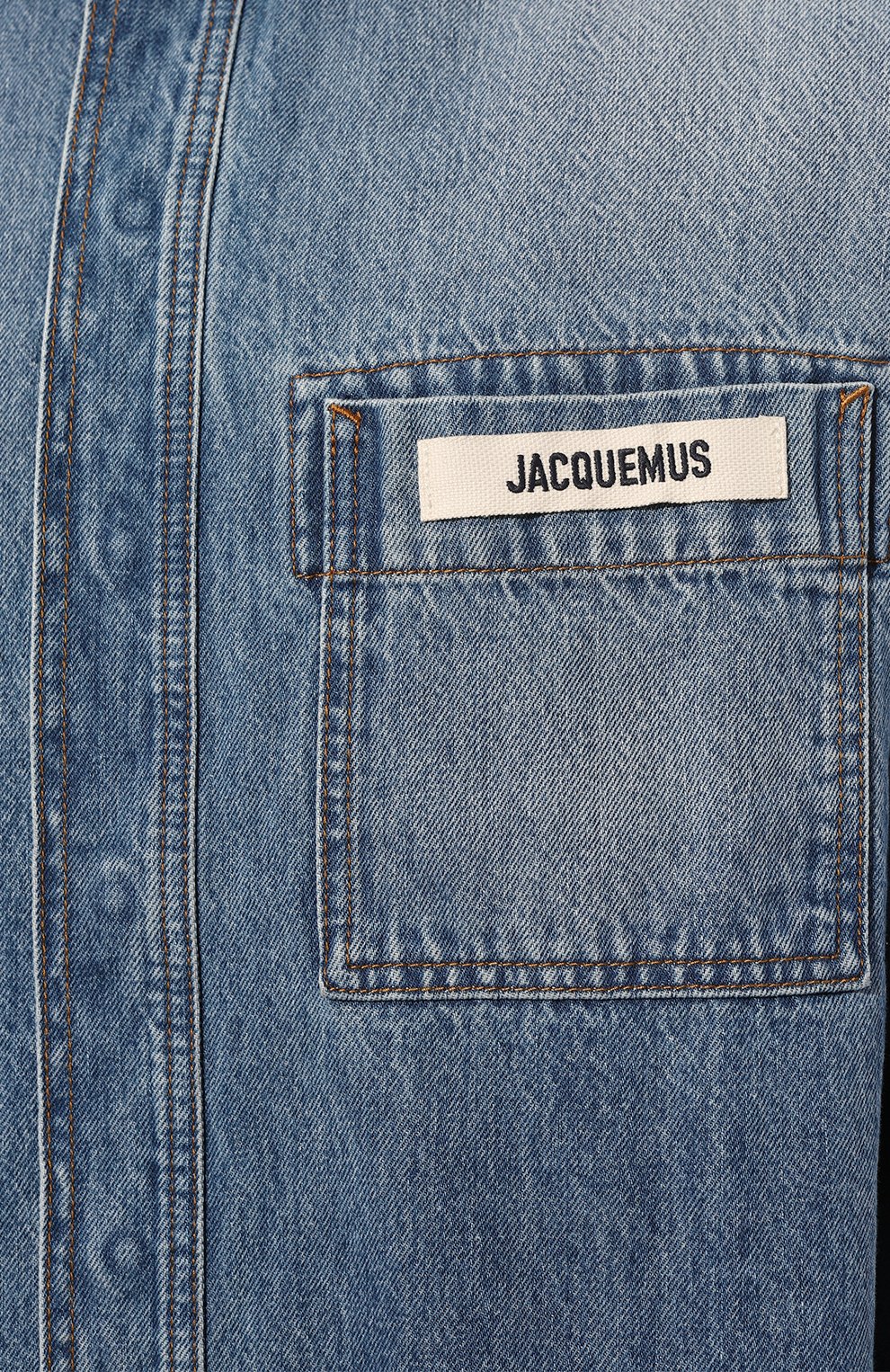 Джинсовая рубашка JACQUEMUS, арт. 24E/245DE033, фото 5