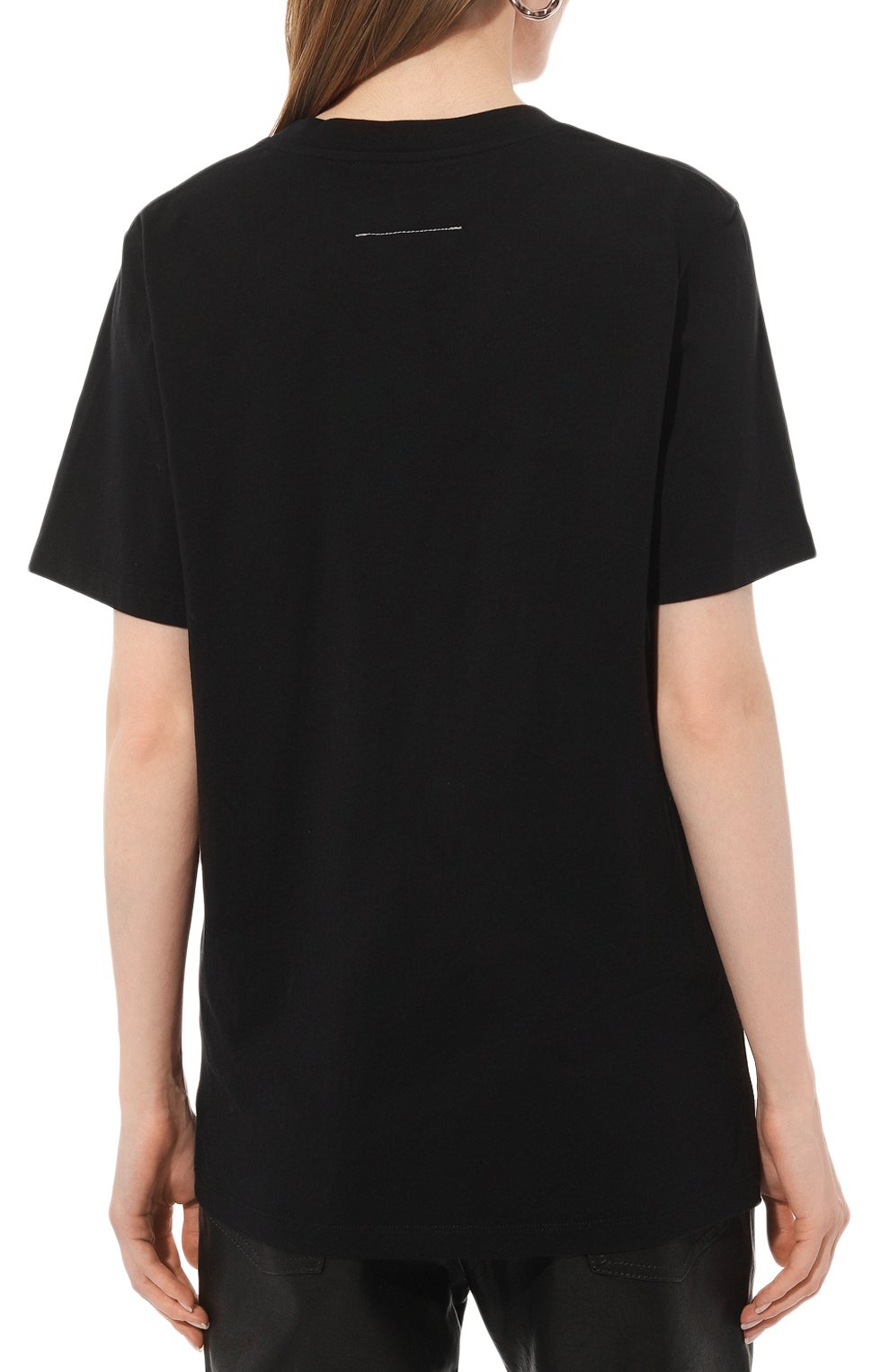 Хлопковая футболка MM6, арт. S52GC0277/S24312, фото 4