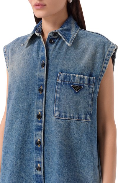 Джинсовое платье PRADA, арт. GFC047/1200, фото 4