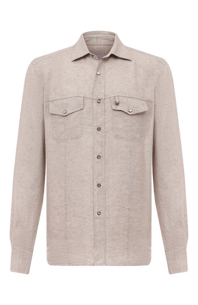 Мужская льняная рубашка STEFANO RICCI, арт. MC007067/TX0001