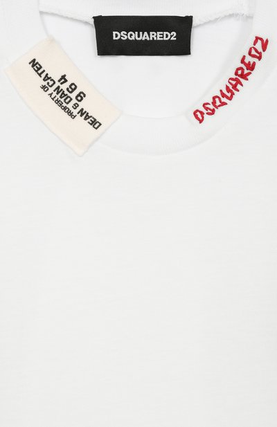 Хлопковая футболка DSQUARED2, арт. DQ3161/D0AGP, фото 3
