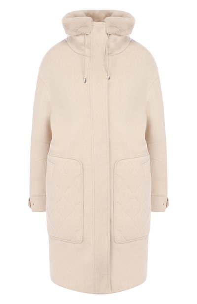 Женская парка с меховой отделкой LORO PIANA, арт. FAI8736