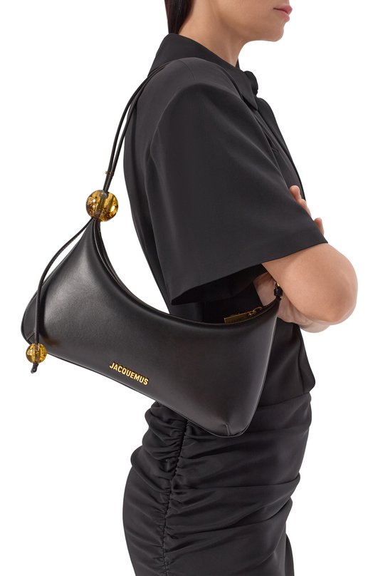 Сумка Le Grand Bisou Perle Jacquemus 25E251BA410/3171 Чёрный  25E251BA410/3171 Фото 2