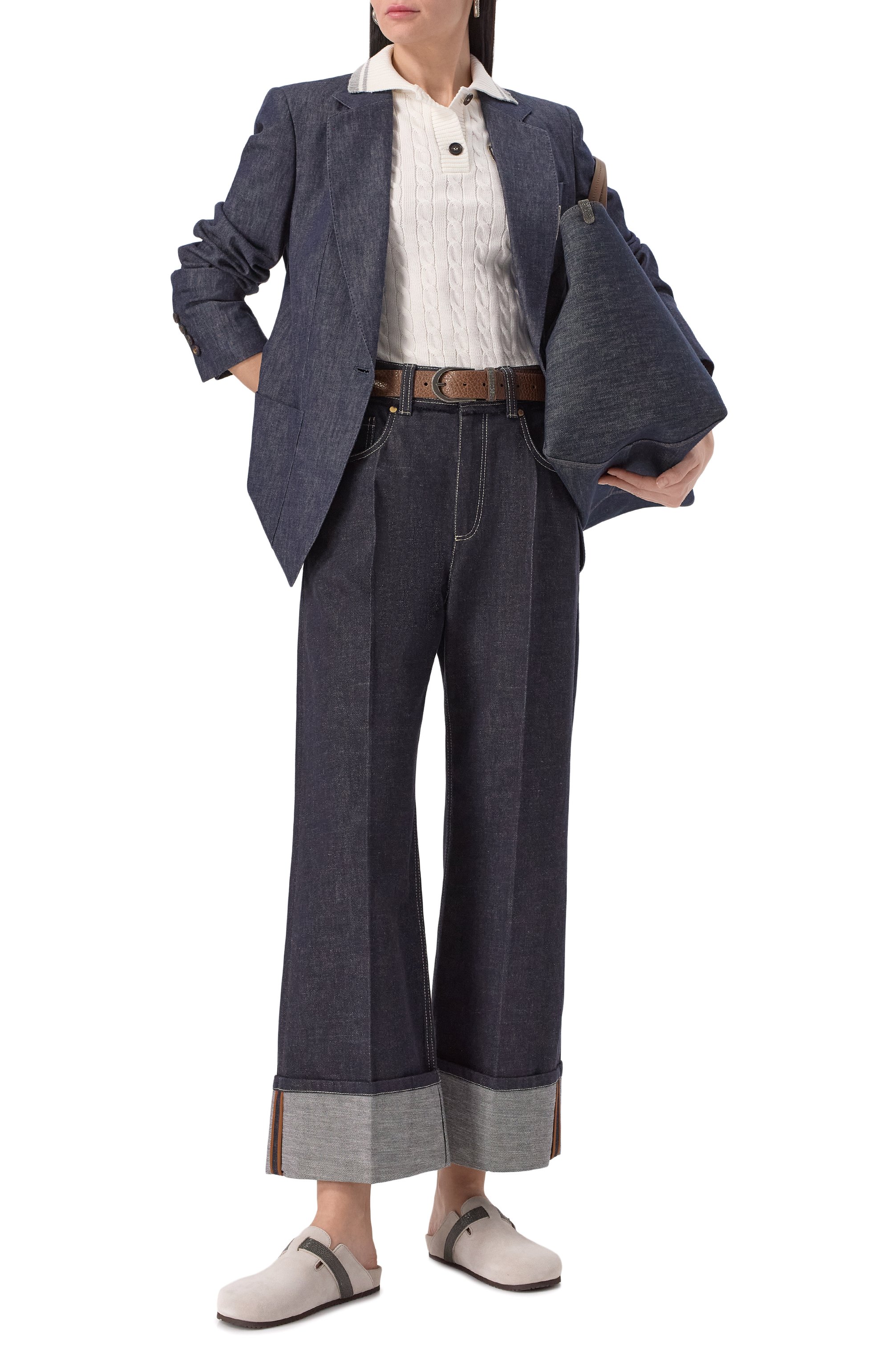 Джинсы BRUNELLO CUCINELLI, арт. ML134P5988, фото 2