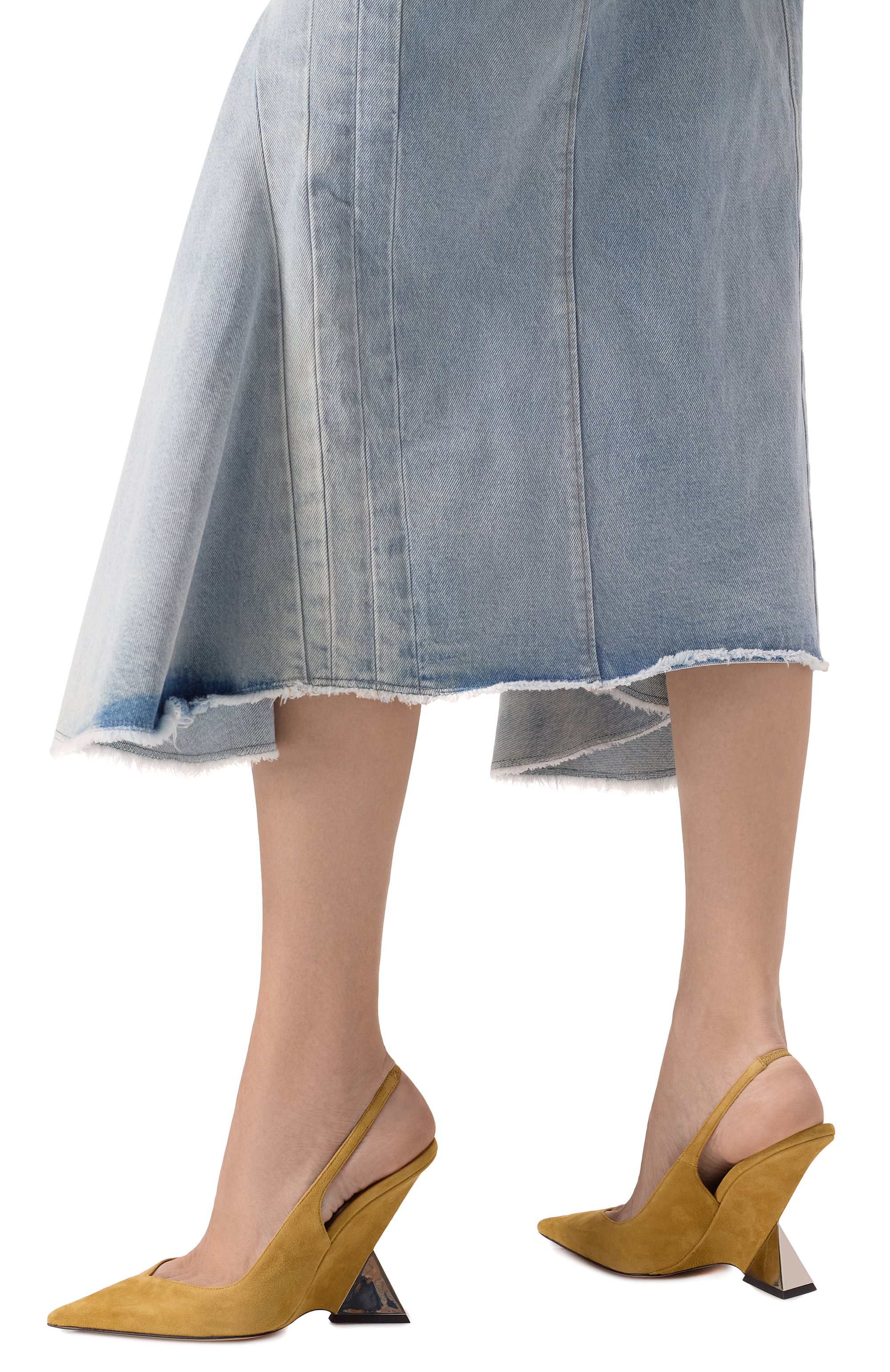 Замшевые туфли cheope 105 THE ATTICO, арт. 250WSH00779/LBT007MH, фото 3