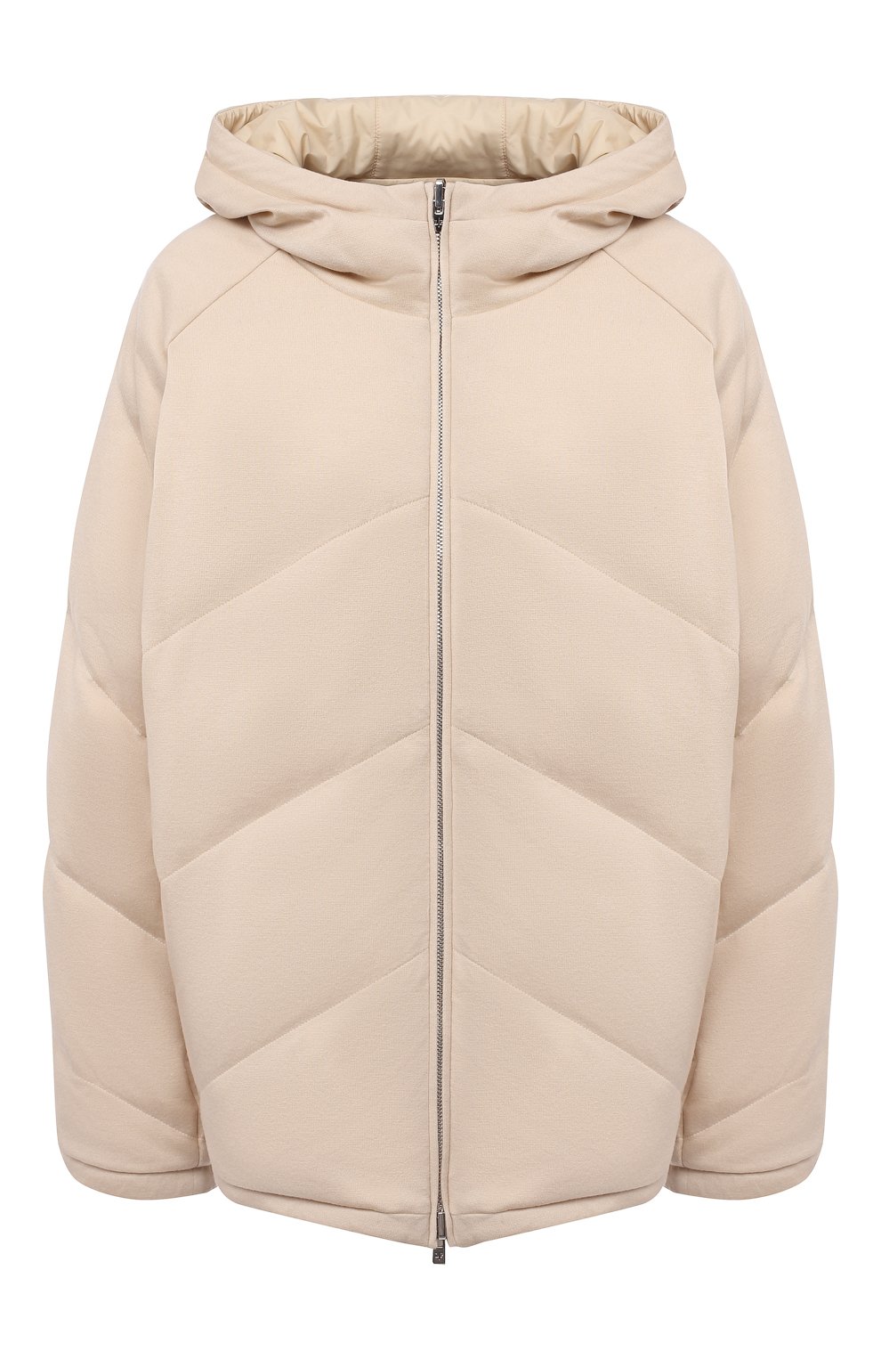 Пуховая куртка LORO PIANA бежевого цвета по цене 359500 руб., арт. FAL7250, фото 1 Пуховая куртка LORO PIANA, арт. FAL7250, фото 1