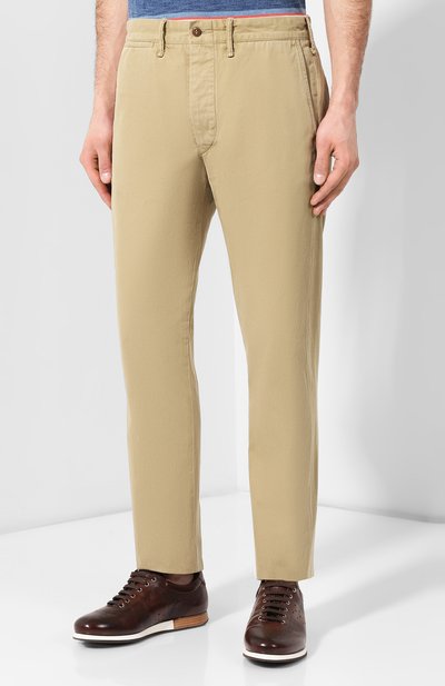 Хлопковые брюки RRL, арт. 782559351, фото 3