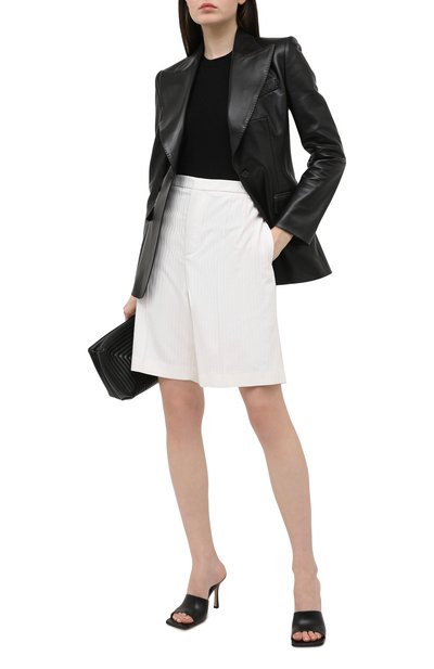 Шерстяные шорты SAINT LAURENT, арт. 648747/Y1A57, фото 2