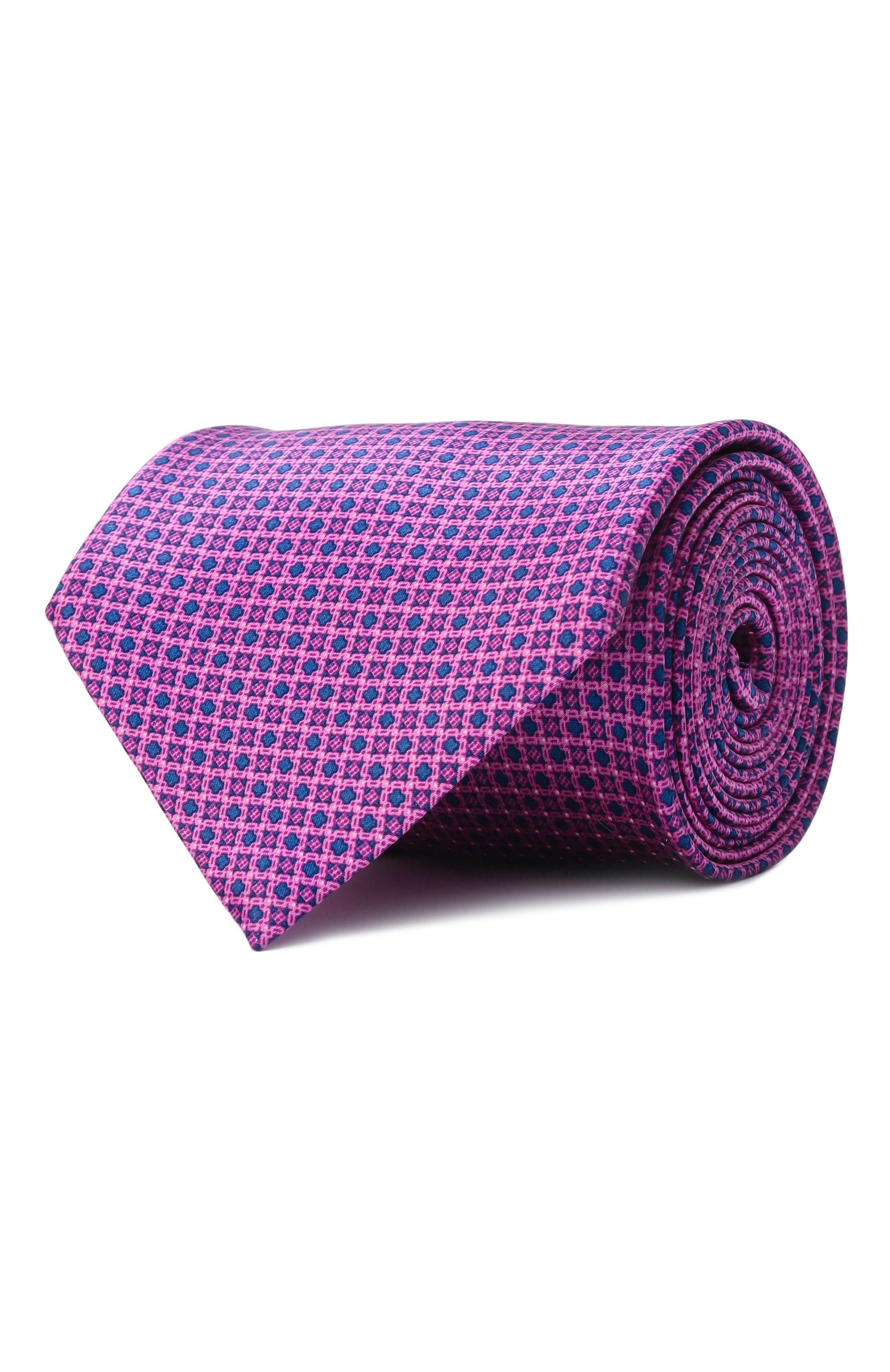 Шелковый галстук STEFANO RICCI розового цвета по цене 34300 руб., арт. CX/55026, фото 1 Шелковый галстук STEFANO RICCI, арт. CX/55026, фото 1