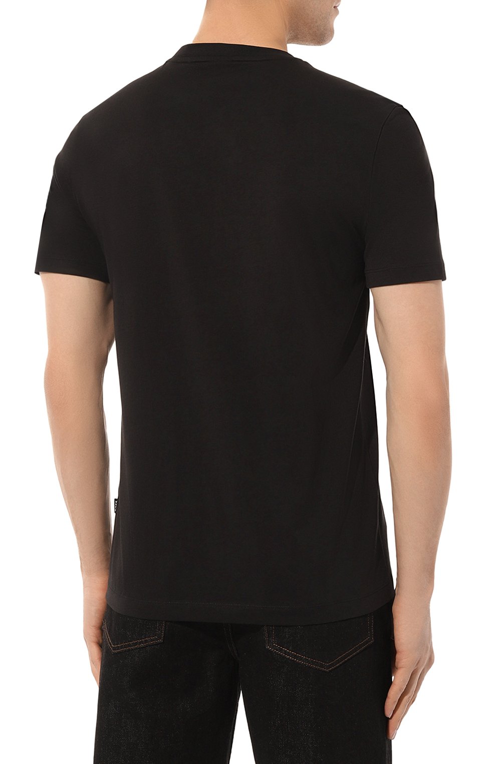 Хлопковая футболка BOSS, арт. 50468972, фото 4