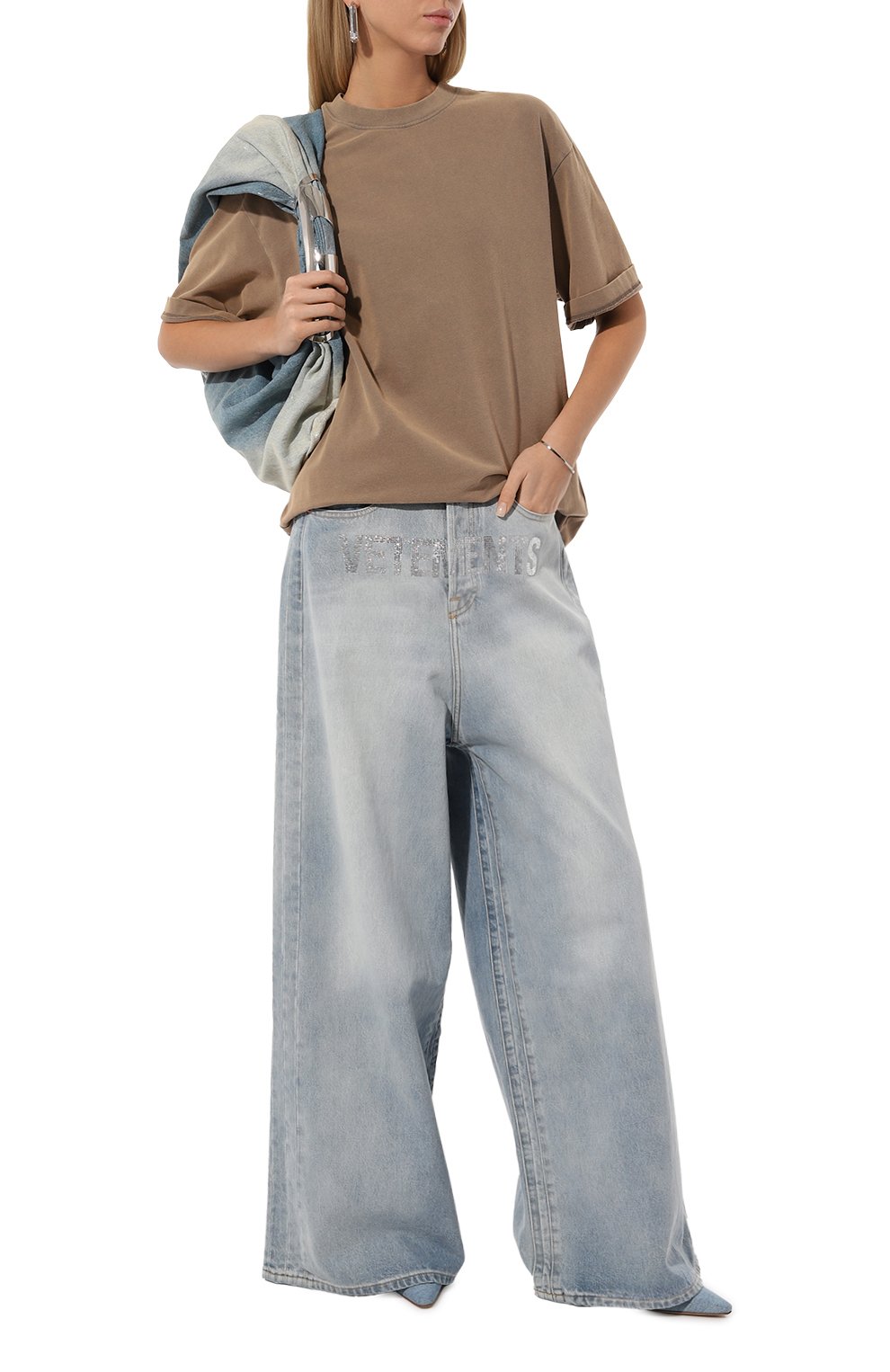 Джинсы VETEMENTS, арт. UA65PB890N/2800 DENIM, фото 2