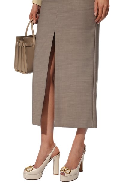 Кожаные туфли vlogo signature VALENTINO, арт. XW2S0DU8/DSH, фото 3