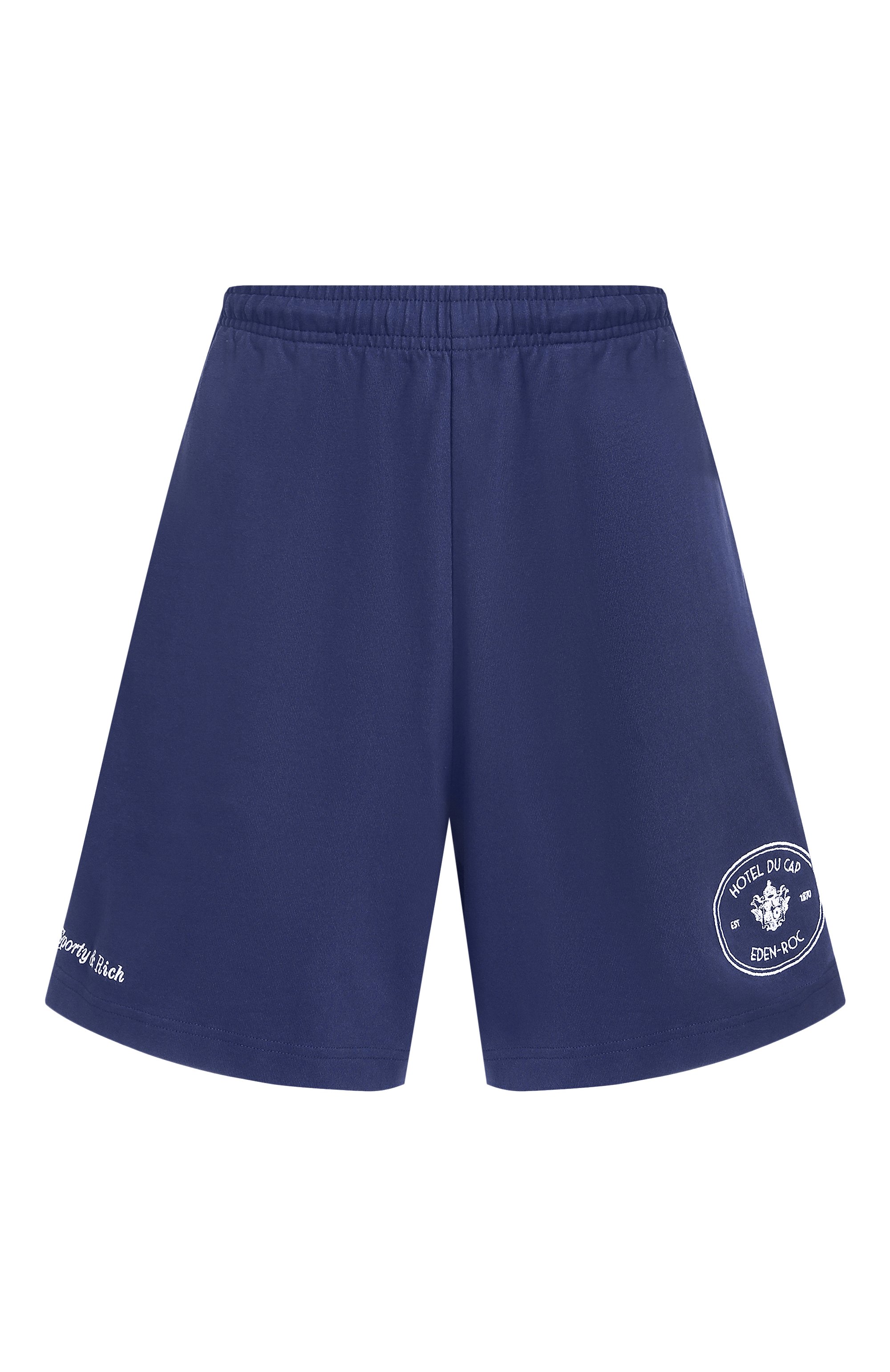 Хлопковые шорты sporty & rich x hotel du cap-eden-roc SPORTY AND RICH, арт. SH03960666BL106, фото 1