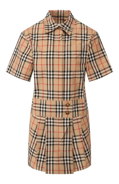 Женское хлопковое платье BURBERRY, арт. 8014190