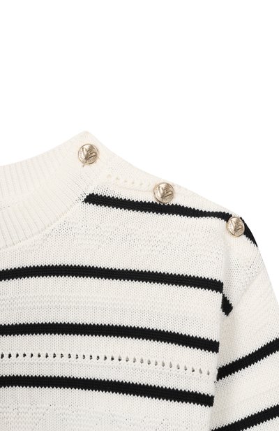 Хлопковый пуловер EMPORIO ARMANI, арт. EG000756/AF22780, фото 3