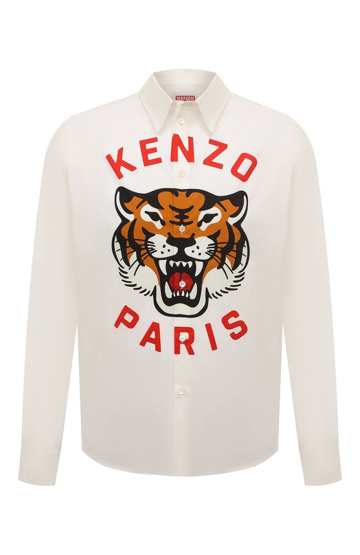 фото Хлопковая рубашка kenzo