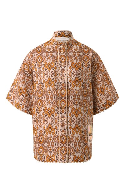 Женский льняная рубашка ZIMMERMANN, арт. 1316TRS251